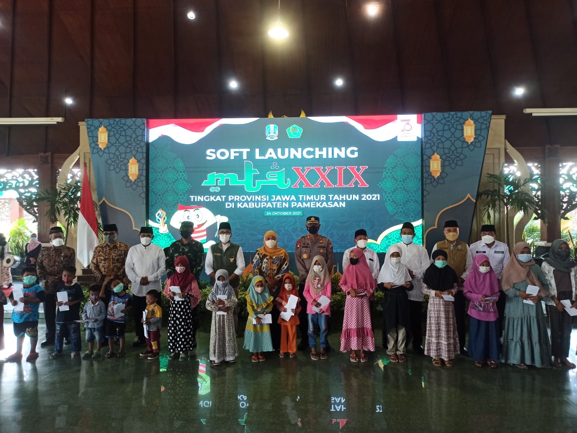 Soft Launching MTQ XXIX Tingkat Provinsi Jawa Timur Tahun 2021 di Kabupaten Pamekasan